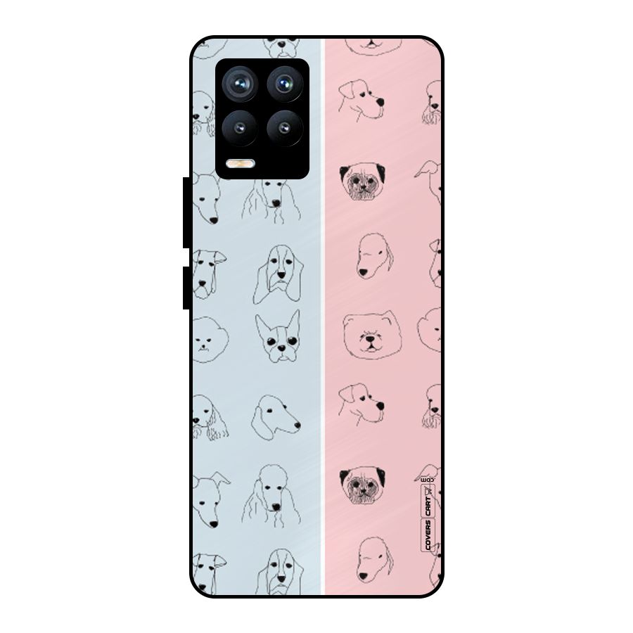 Dog Cat And Cow Metal Back Case for Realme 8 Pro