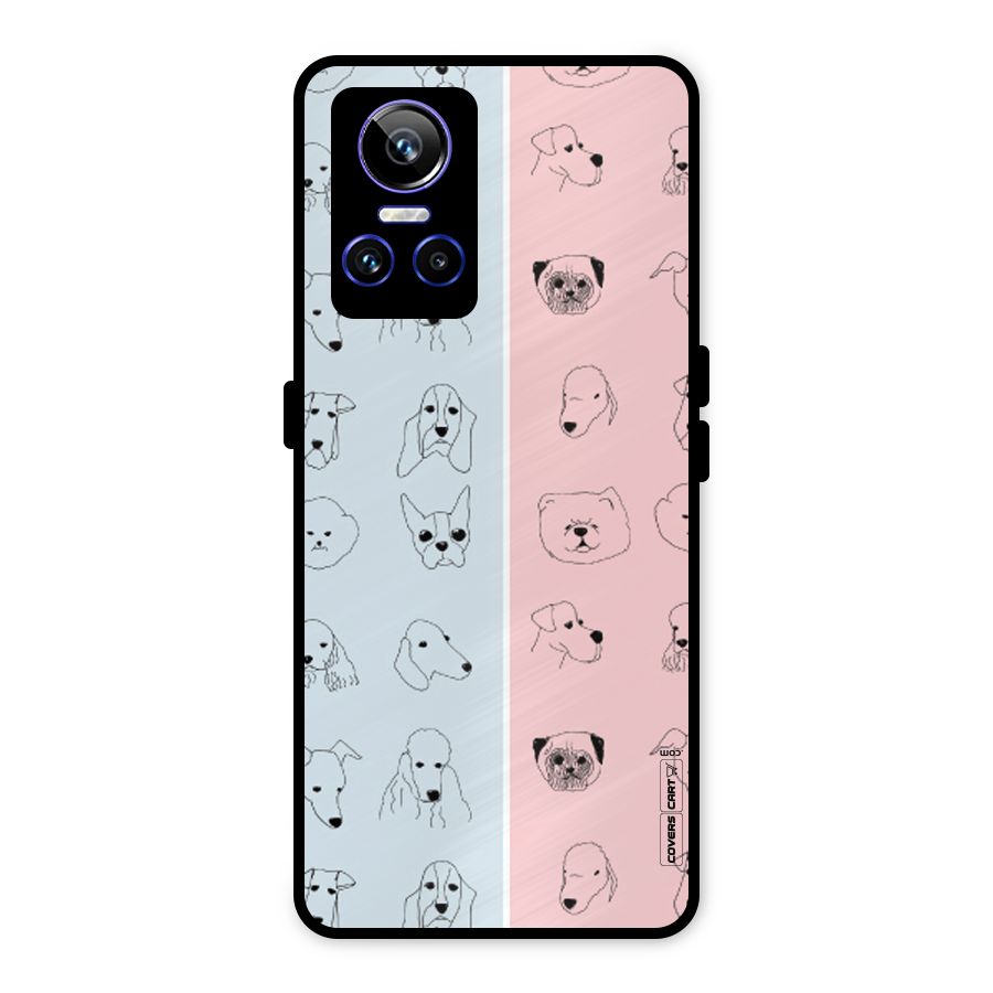 Dog Cat And Cow Metal Back Case for Realme GT Neo 3