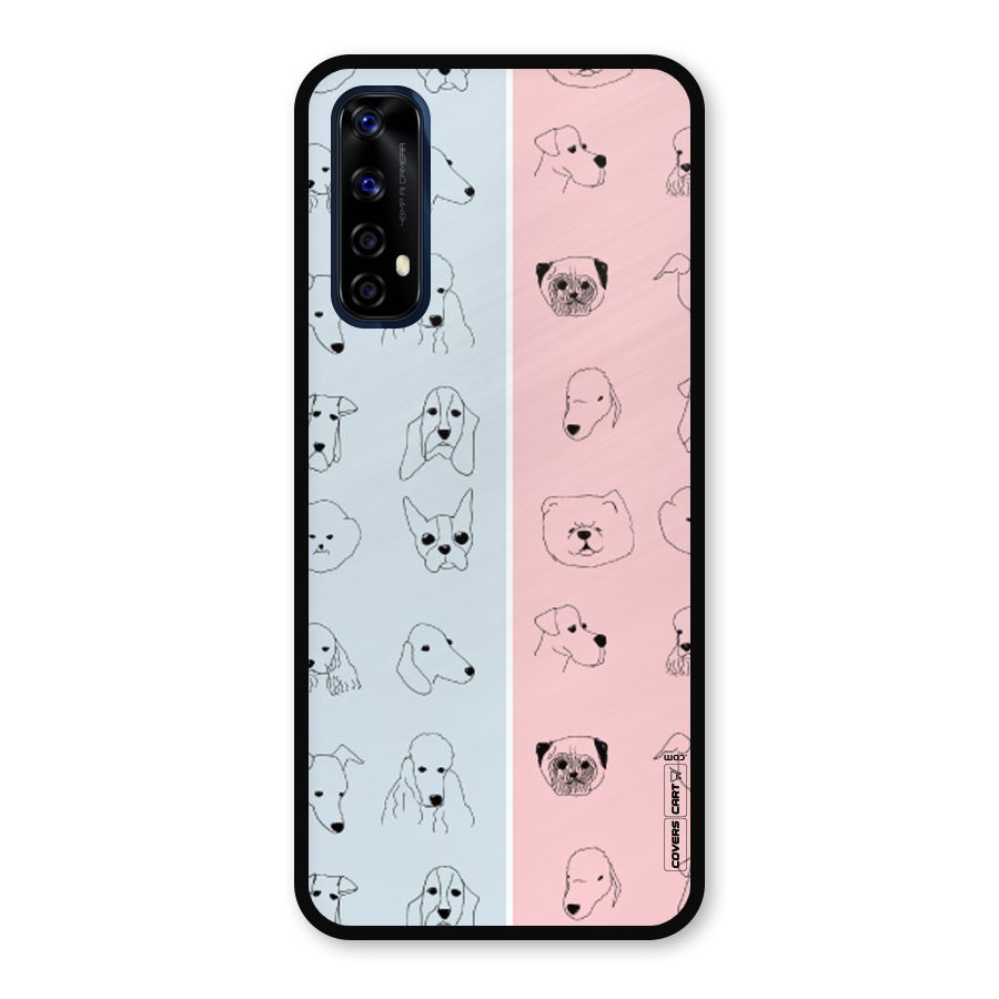 Dog Cat And Cow Metal Back Case for Realme Narzo 20 Pro