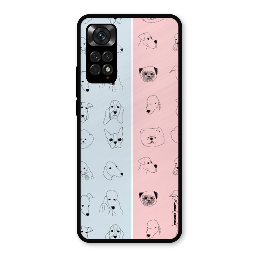 Dog Cat And Cow Metal Back Case for Redmi Note 11s
