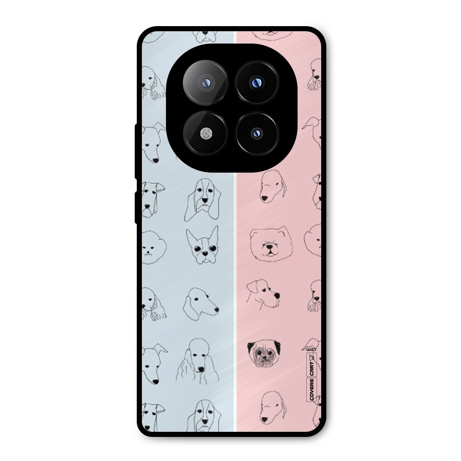 Dog Cat And Cow Metal Back Case for Redmi Note 14 Pro Plus 5G