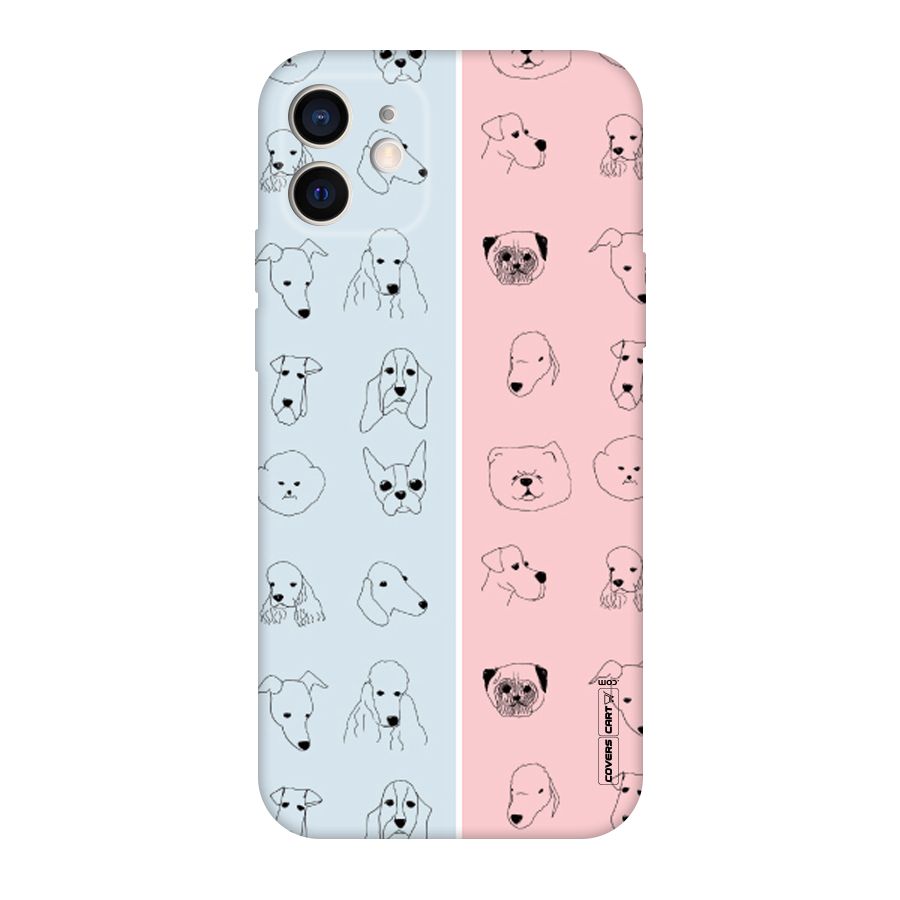 Dog Cat And Cow Original Polycarbonate Back Case for iPhone 12
