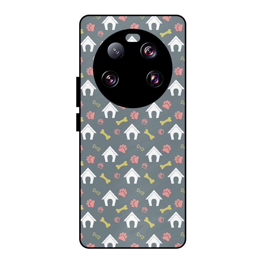 Dog Pattern Metal Back Case for Xiaomi 13 Ultra