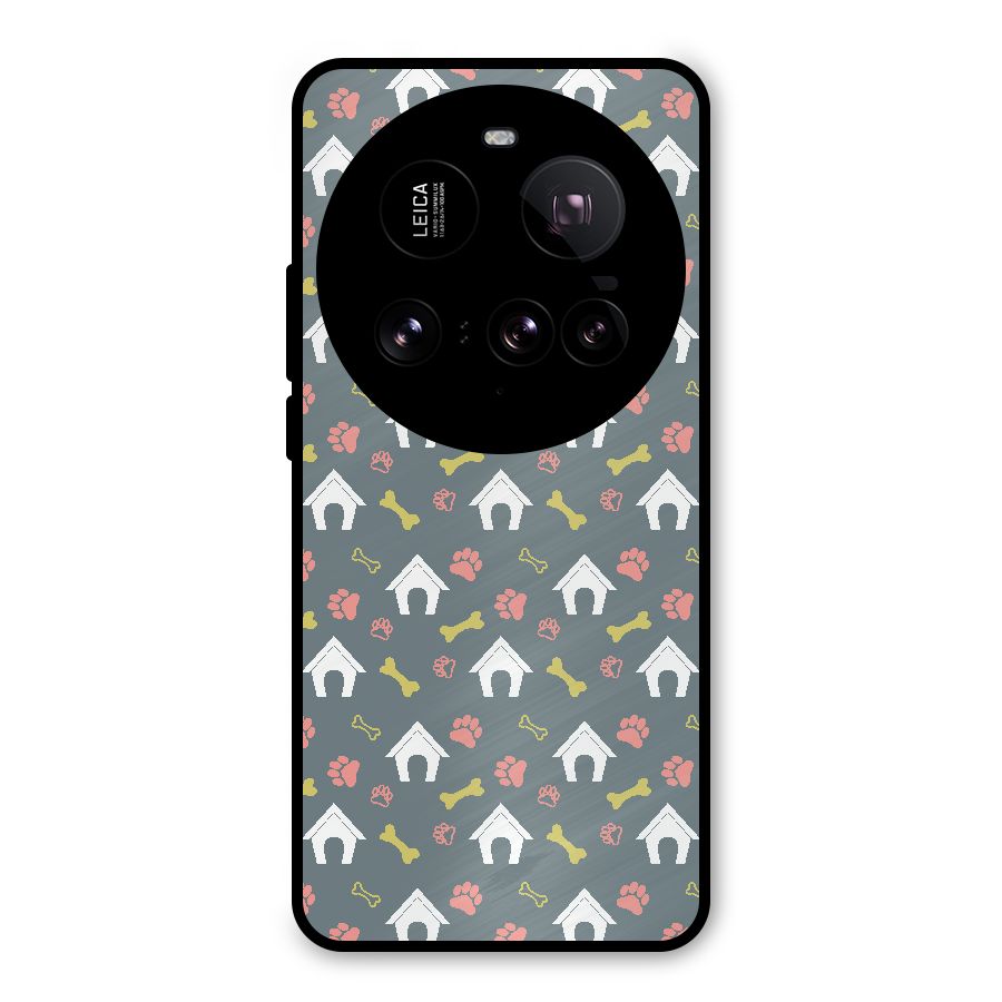 Dog Pattern Metal Back Case for Xiaomi 15 Ultra