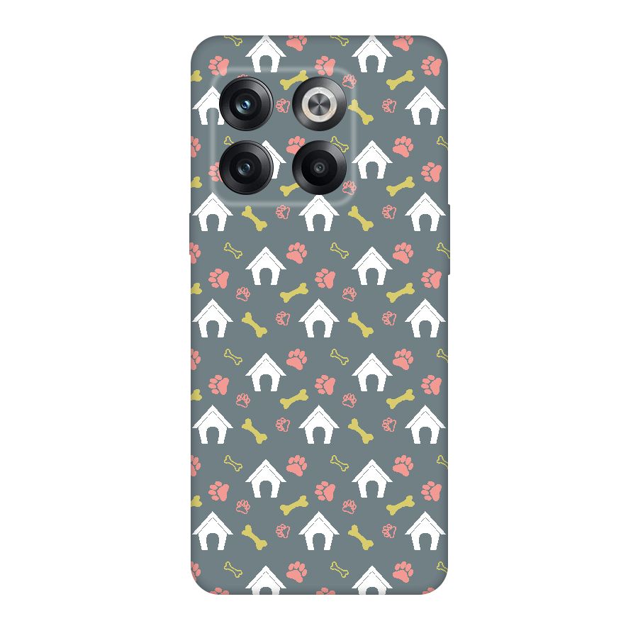 Dog Pattern Original Polycarbonate Back Case for OnePlus 10T