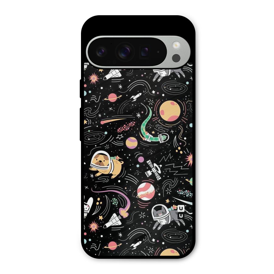 Dog Planetarium Metal Back Case for Google Pixel 9 Pro XL