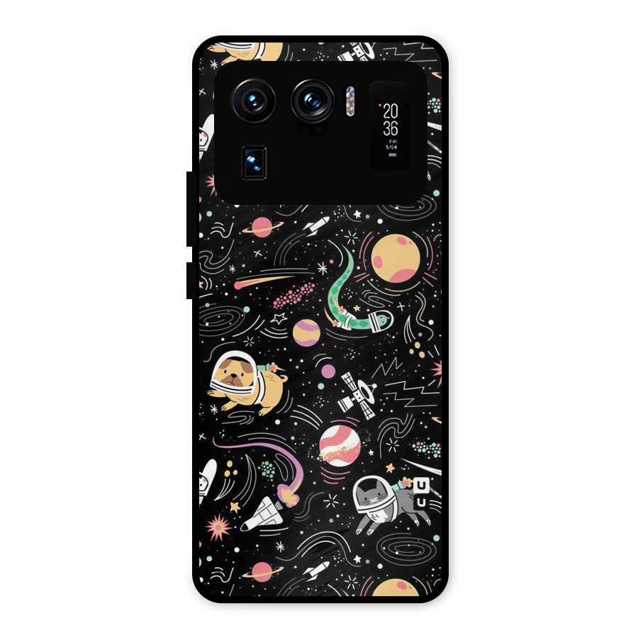 Dog Planetarium Metal Back Case for Mi 11 Ultra