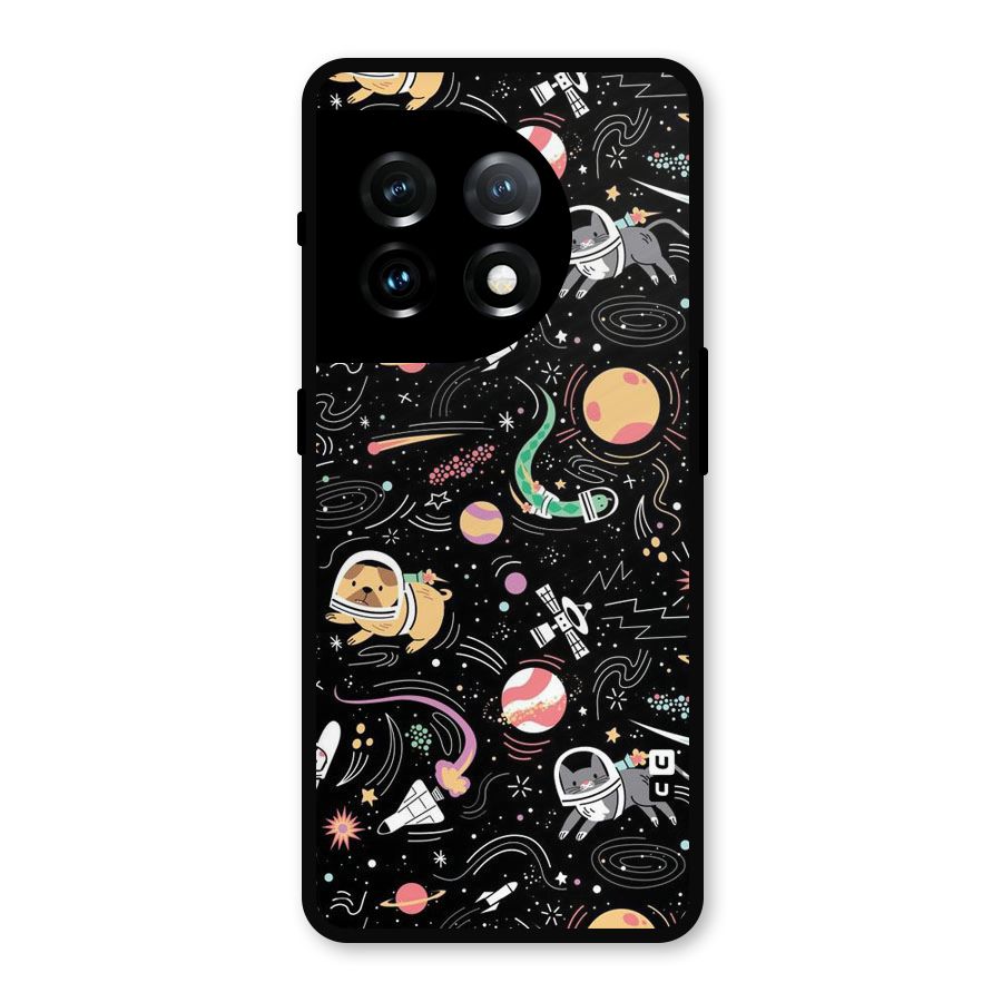 Dog Planetarium Metal Back Case for OnePlus 11