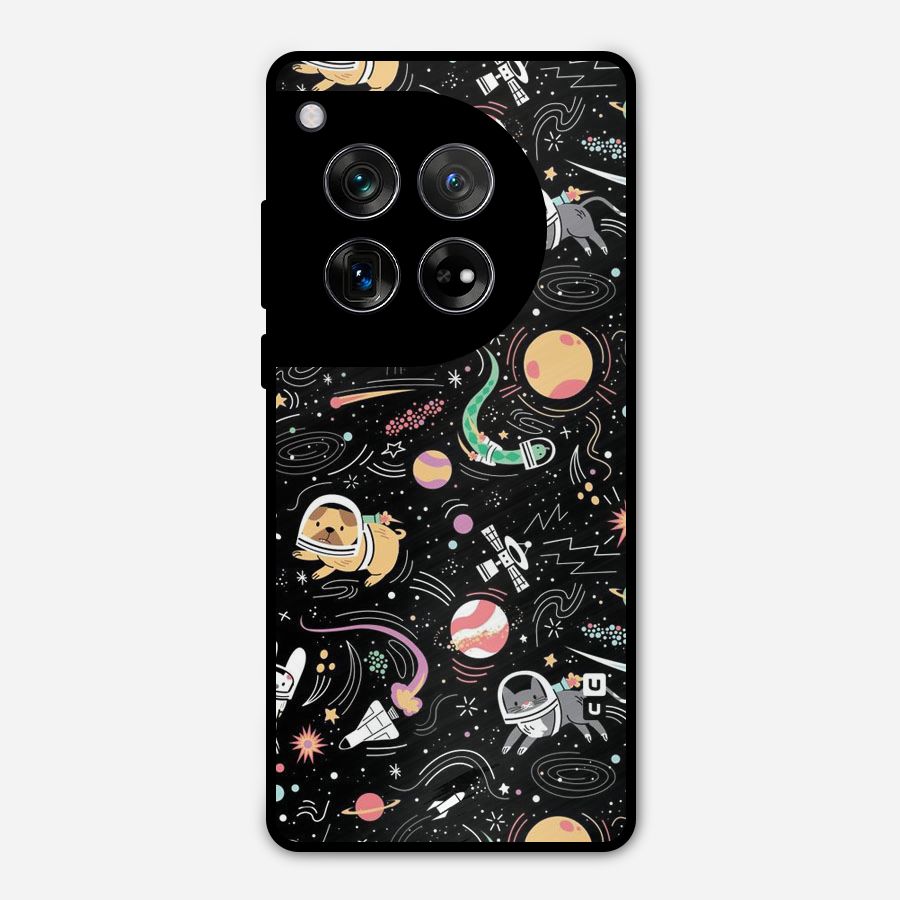 Dog Planetarium Metal Back Case for OnePlus 12