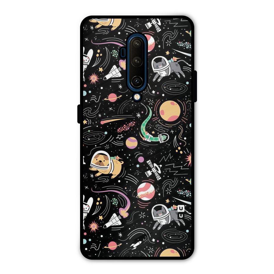 Dog Planetarium Metal Back Case for OnePlus 7T Pro