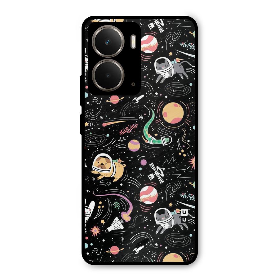 Dog Planetarium Metal Back Case for Realme P3