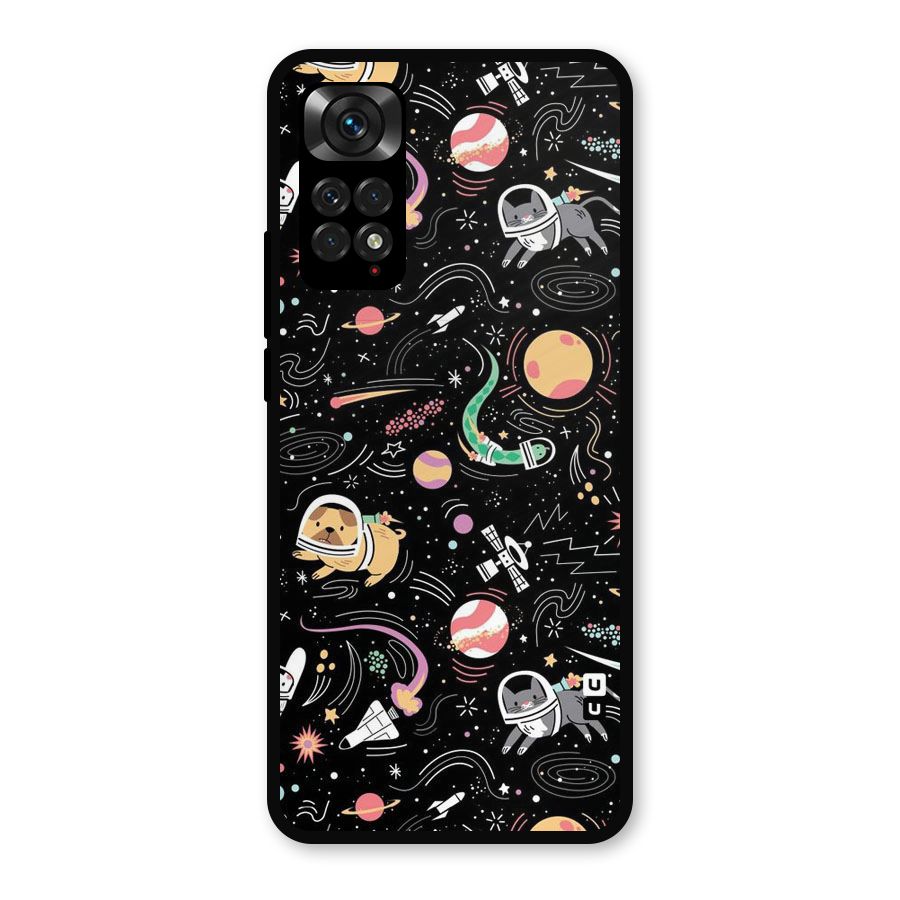Dog Planetarium Metal Back Case for Redmi Note 11s