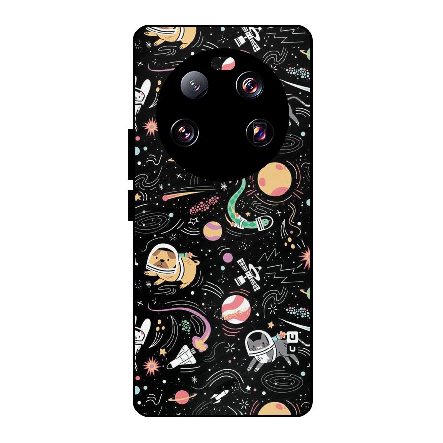 Dog Planetarium Metal Back Case for Xiaomi 13 Ultra
