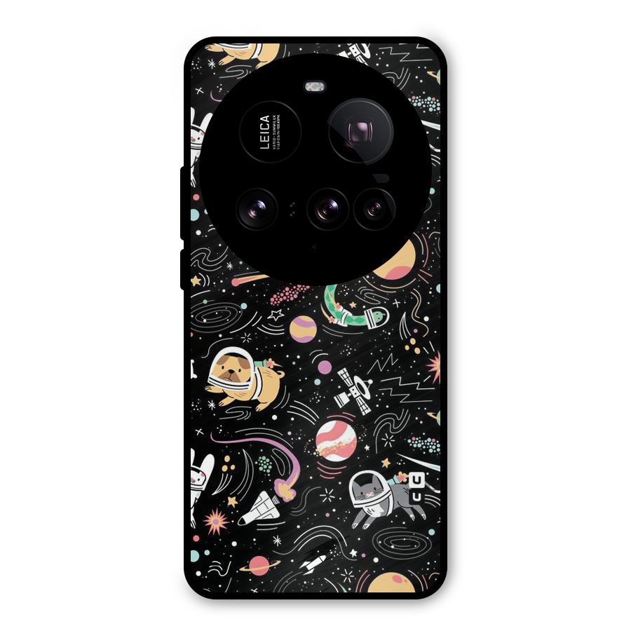 Dog Planetarium Metal Back Case for Xiaomi 15 Ultra