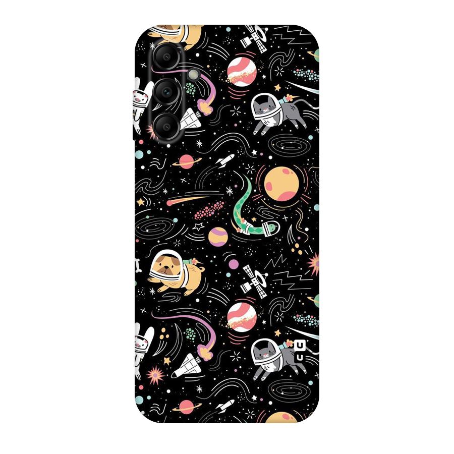 Dog Planetarium Original Polycarbonate Back Case for Galaxy A14 5G