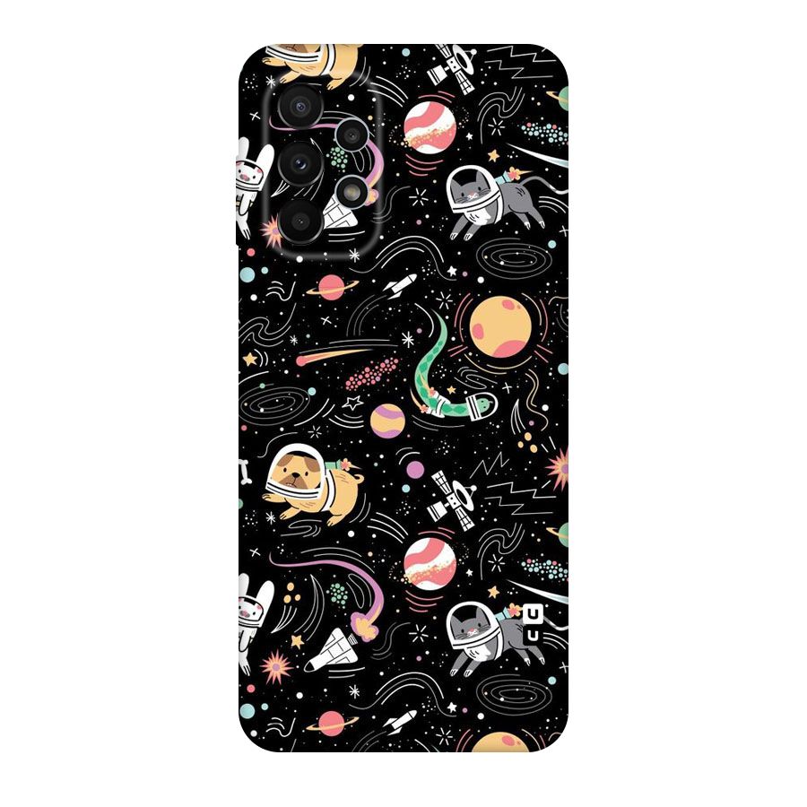Dog Planetarium Original Polycarbonate Back Case for Galaxy A23