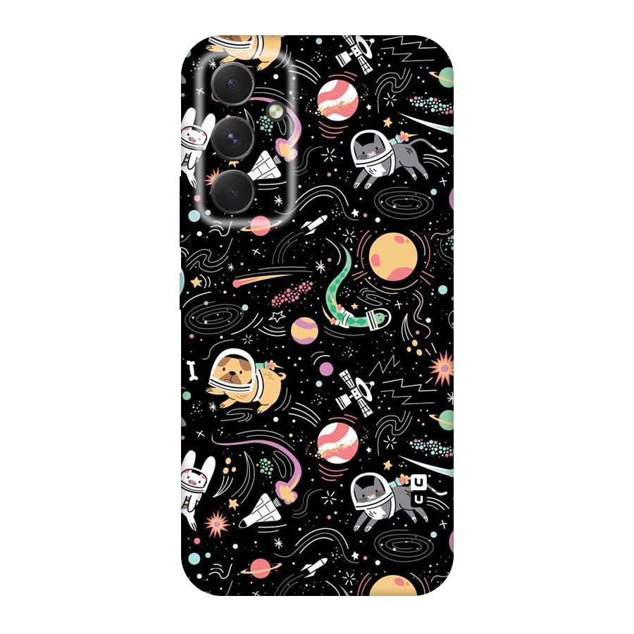 Dog Planetarium Original Polycarbonate Back Case for Galaxy A54