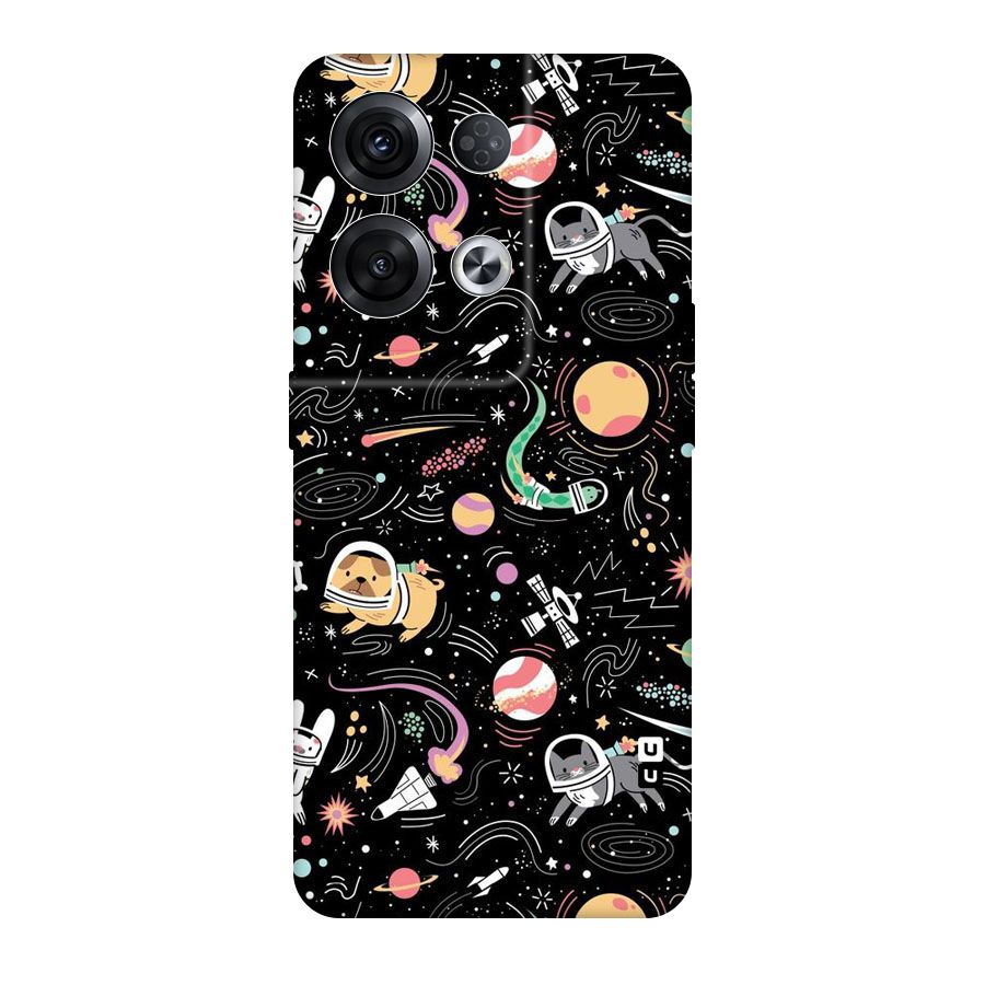Dog Planetarium Original Polycarbonate Back Case for Oppo Reno8 Pro 5G