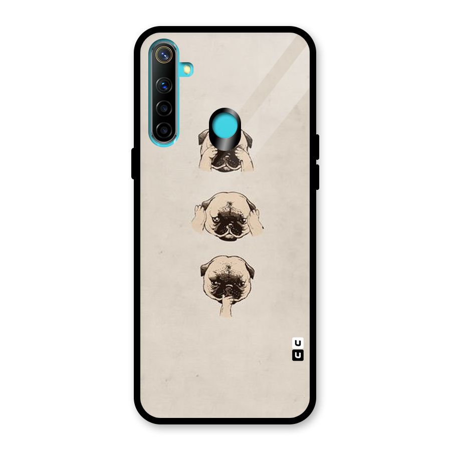 Doggo Moods Glass Back Case for Realme Narzo 10