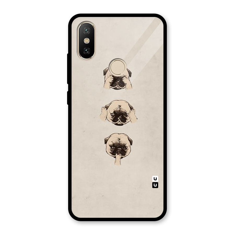 Doggo Moods Glass Back Case for Redmi A2