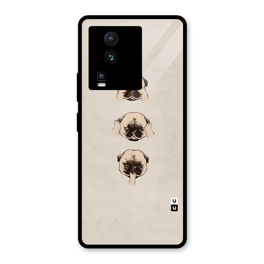 Doggo Moods Glass Back Case for Vivo iQOO Neo 7