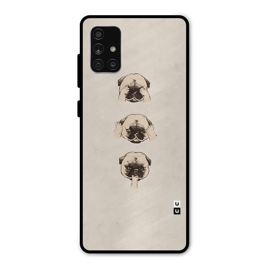 Doggo Moods Metal Back Case for Galaxy A71