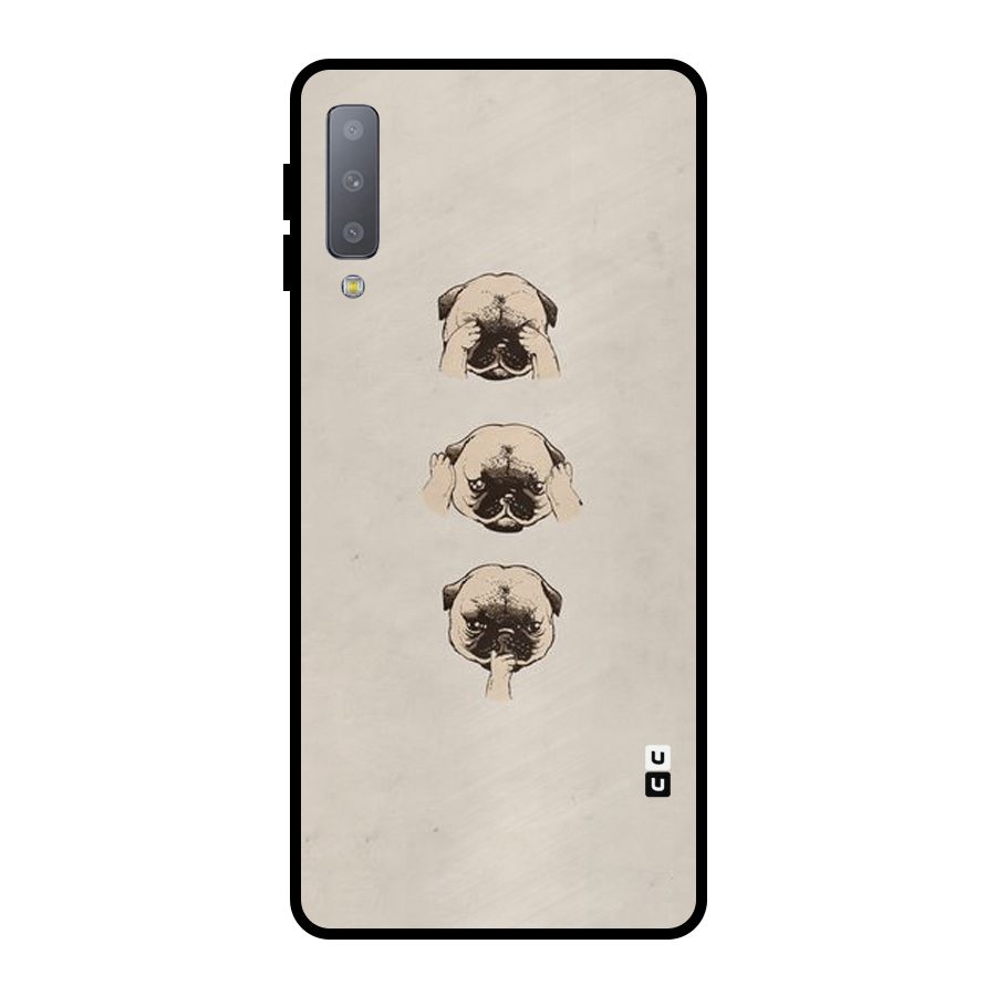 Doggo Moods Metal Back Case for Galaxy A7 (2018)