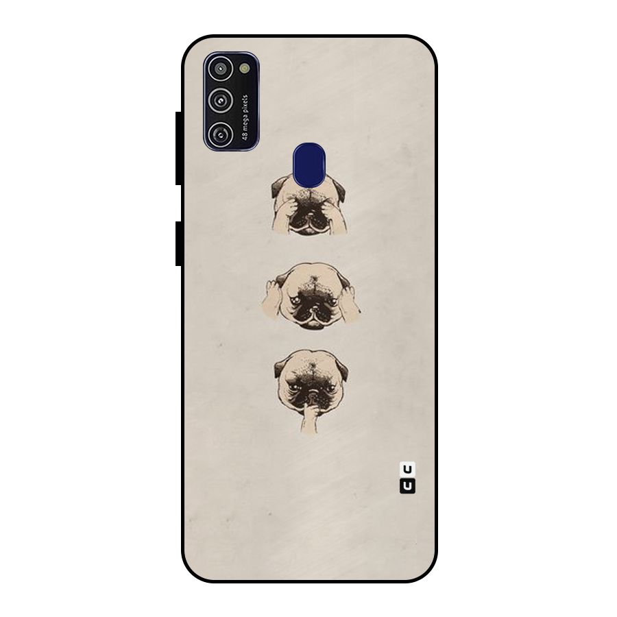 Doggo Moods Metal Back Case for Galaxy M30s