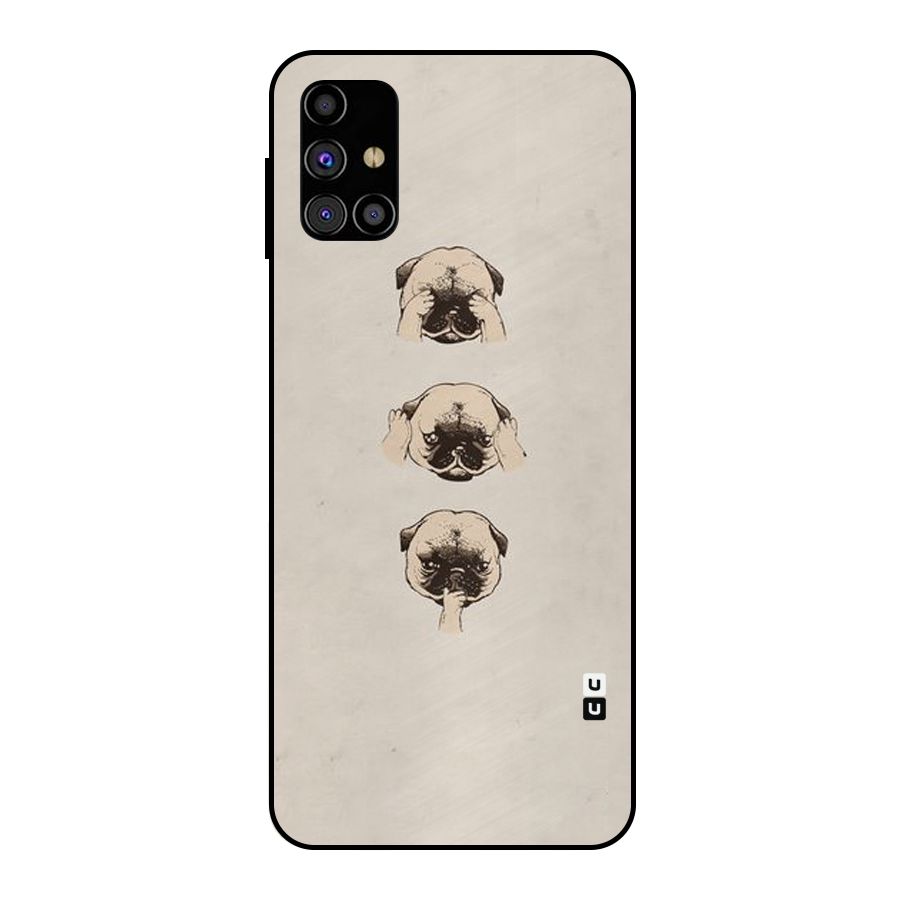 Doggo Moods Metal Back Case for Galaxy M31s