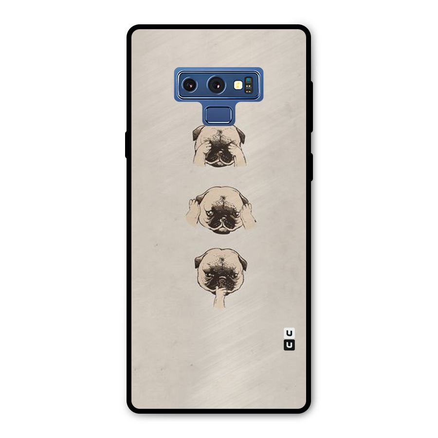 Doggo Moods Metal Back Case for Galaxy Note 9