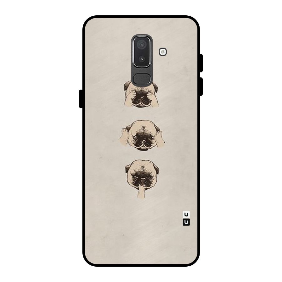 Doggo Moods Metal Back Case for Galaxy On8 (2018)