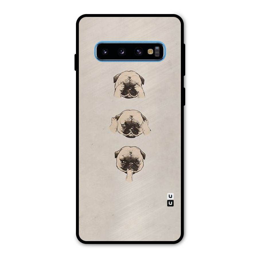 Doggo Moods Metal Back Case for Galaxy S10