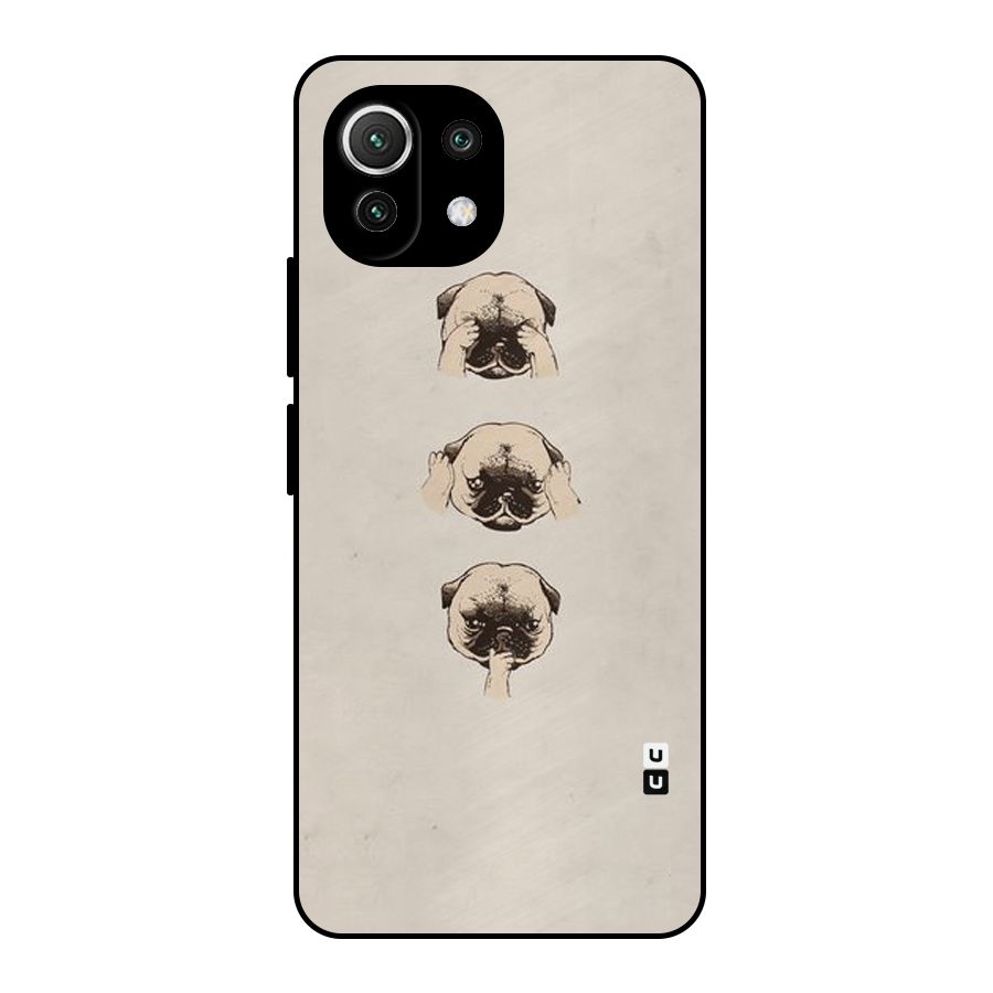 Doggo Moods Metal Back Case for Mi 11 Lite NE 5G