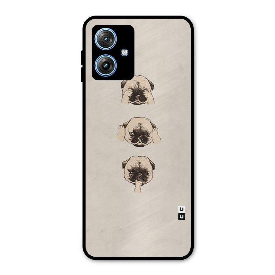 Doggo Moods Metal Back Case for Moto G54