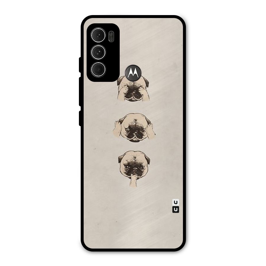Doggo Moods Metal Back Case for Moto G60