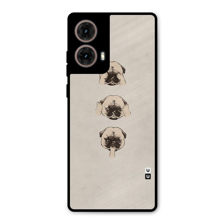 Doggo Moods Metal Back Case for Moto G85