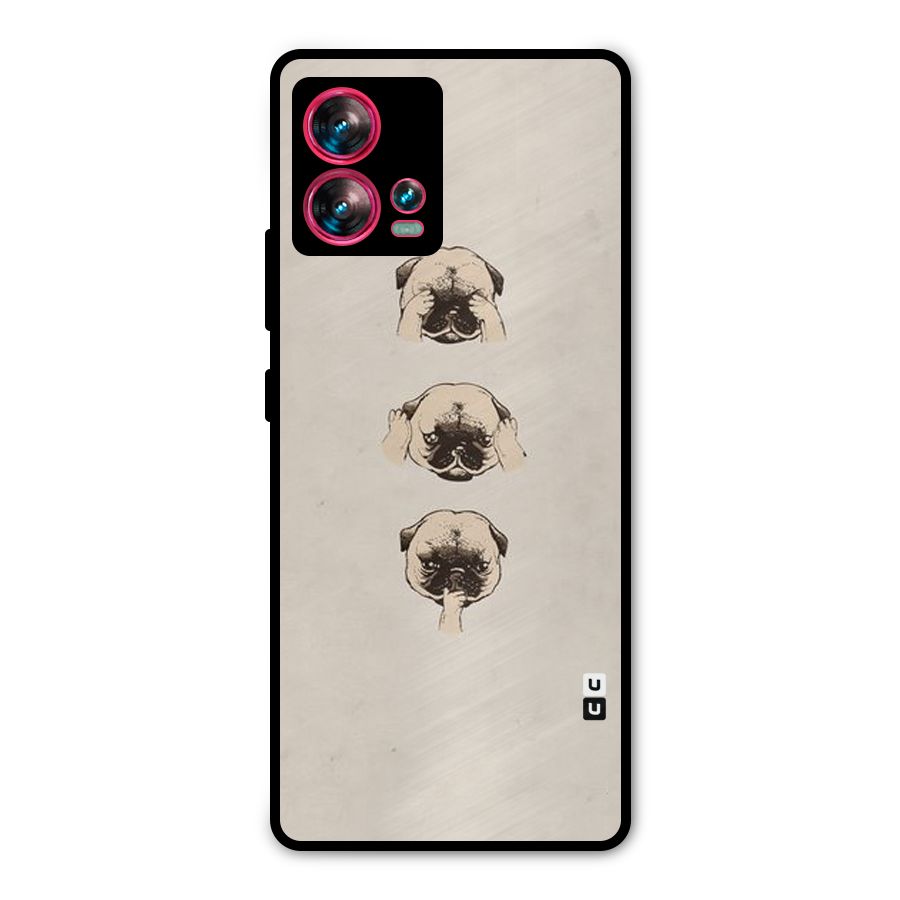 Doggo Moods Metal Back Case for Motorola Edge 30 Fusion