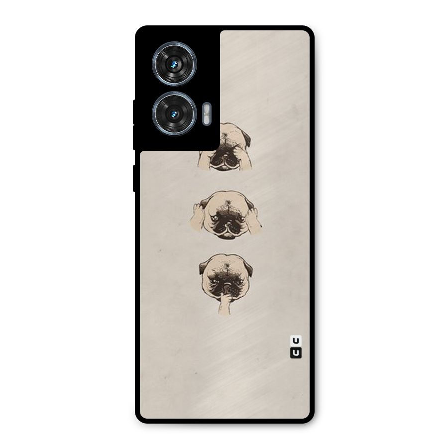 Doggo Moods Metal Back Case for Motorola Edge 50 Fusion