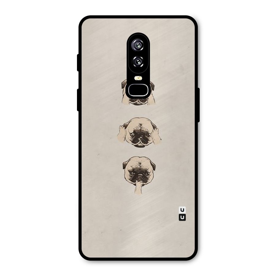 Doggo Moods Metal Back Case for OnePlus 6
