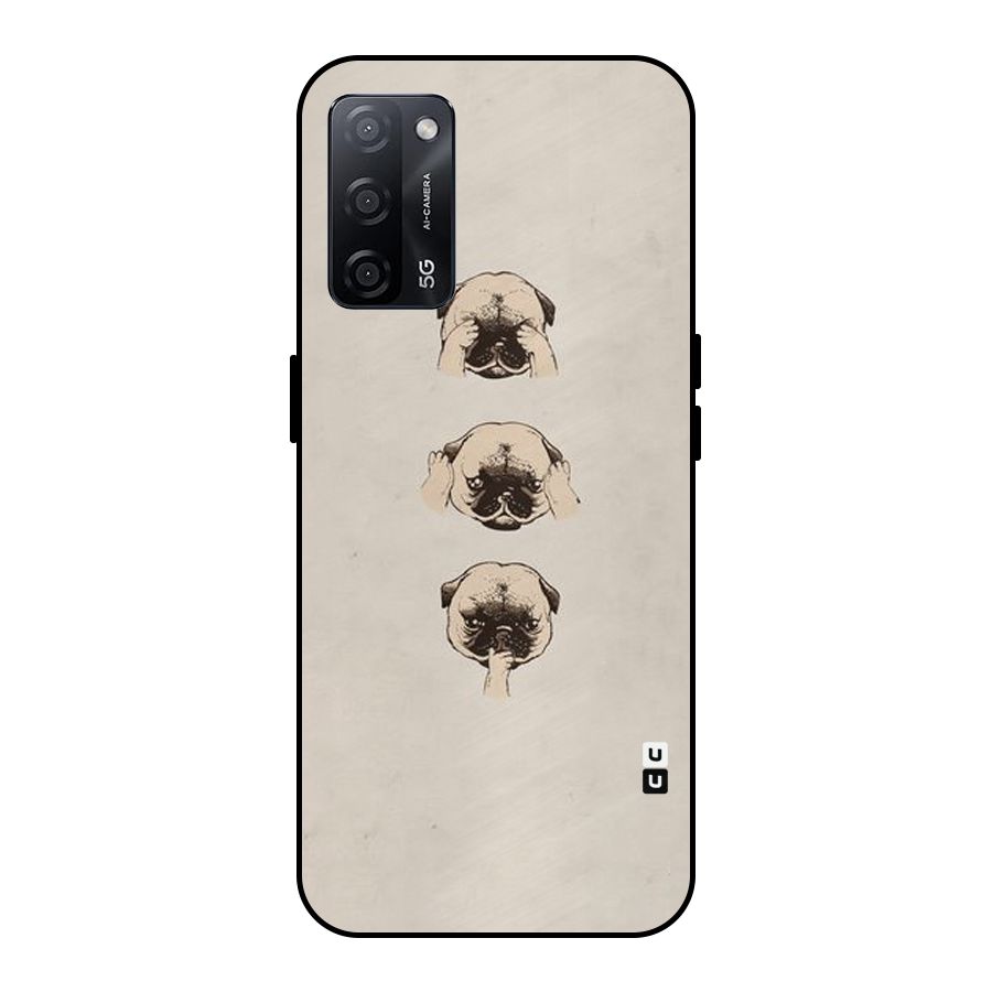 Doggo Moods Metal Back Case for Oppo A53s 5G