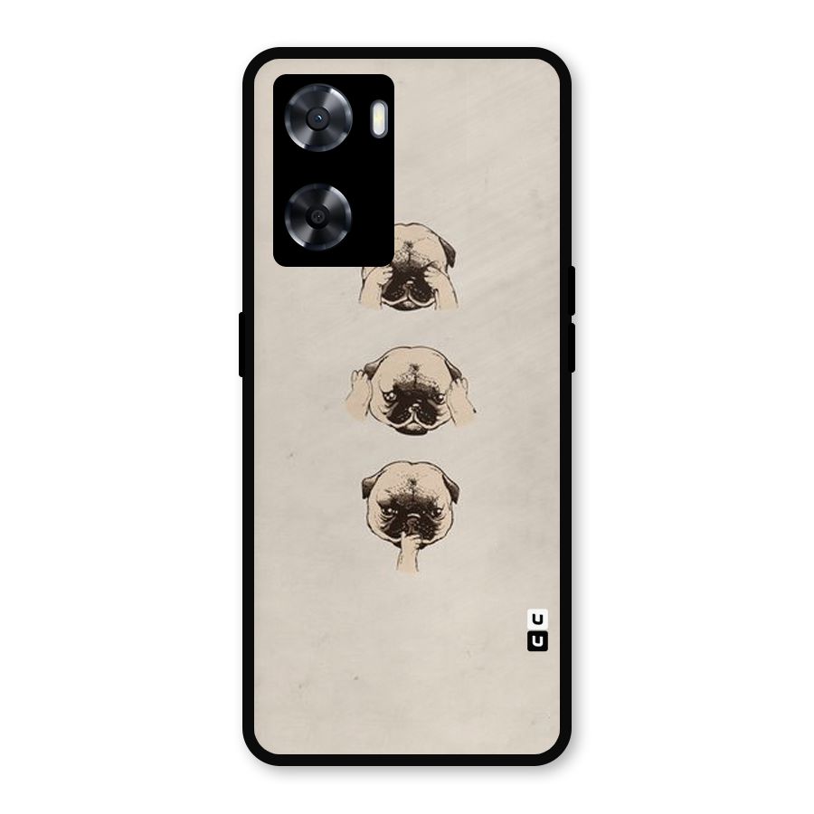Doggo Moods Metal Back Case for Oppo A77