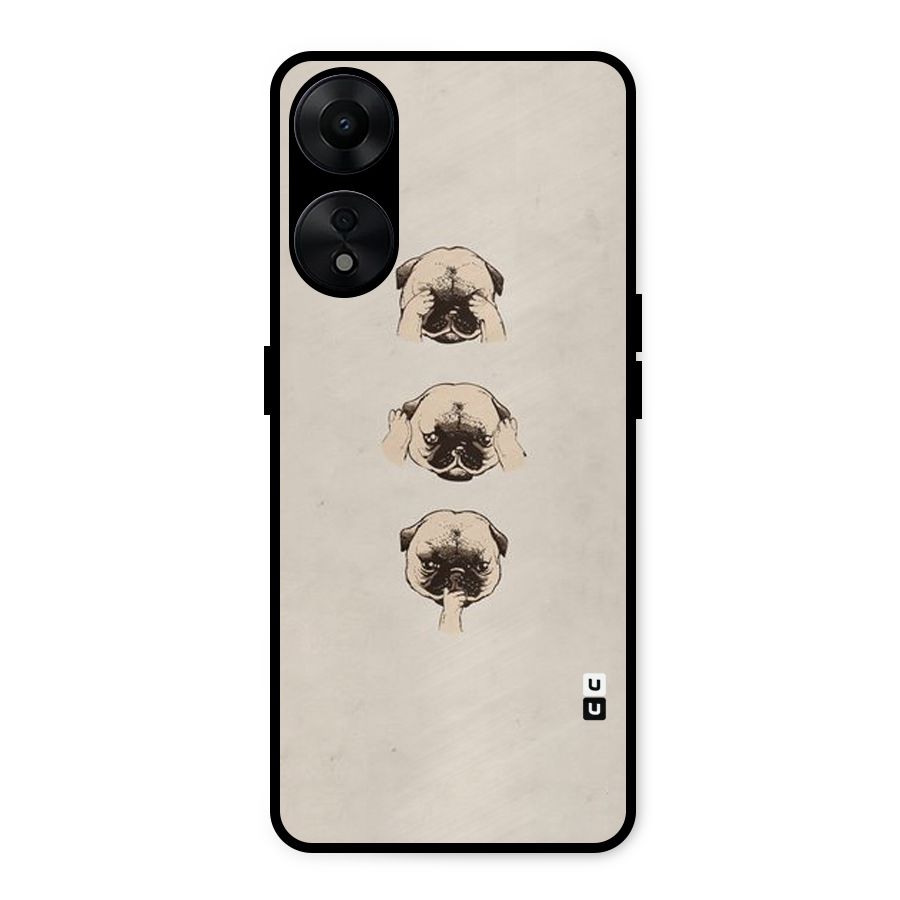 Doggo Moods Metal Back Case for Oppo A78 5G
