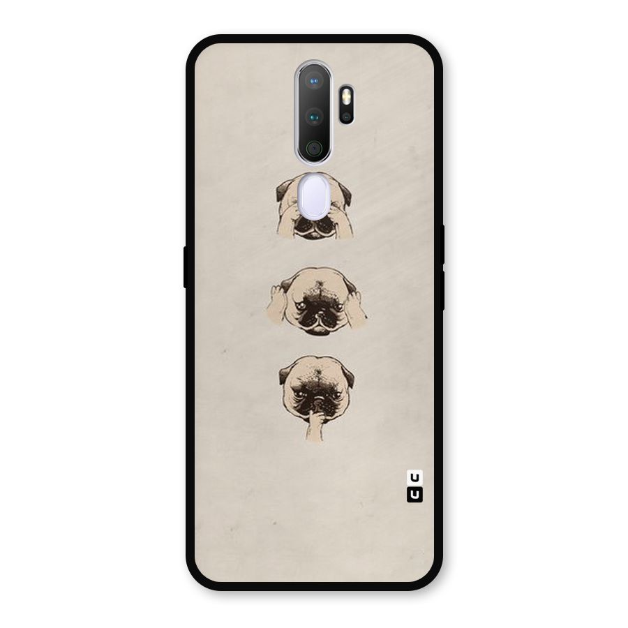 Doggo Moods Metal Back Case for Oppo A9 (2020)