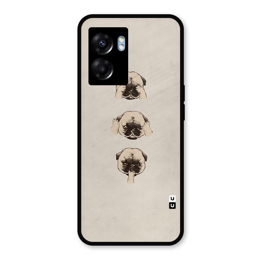 Doggo Moods Metal Back Case for Oppo K10 (5G)