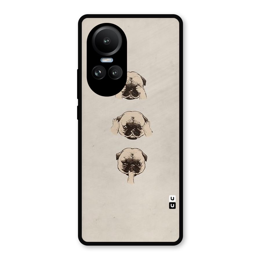 Doggo Moods Metal Back Case for Oppo Reno10 Pro