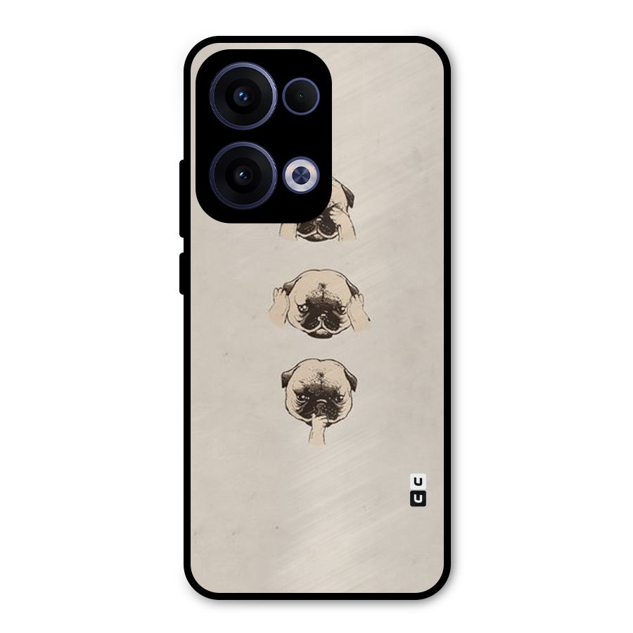 Doggo Moods Metal Back Case for Oppo Reno13
