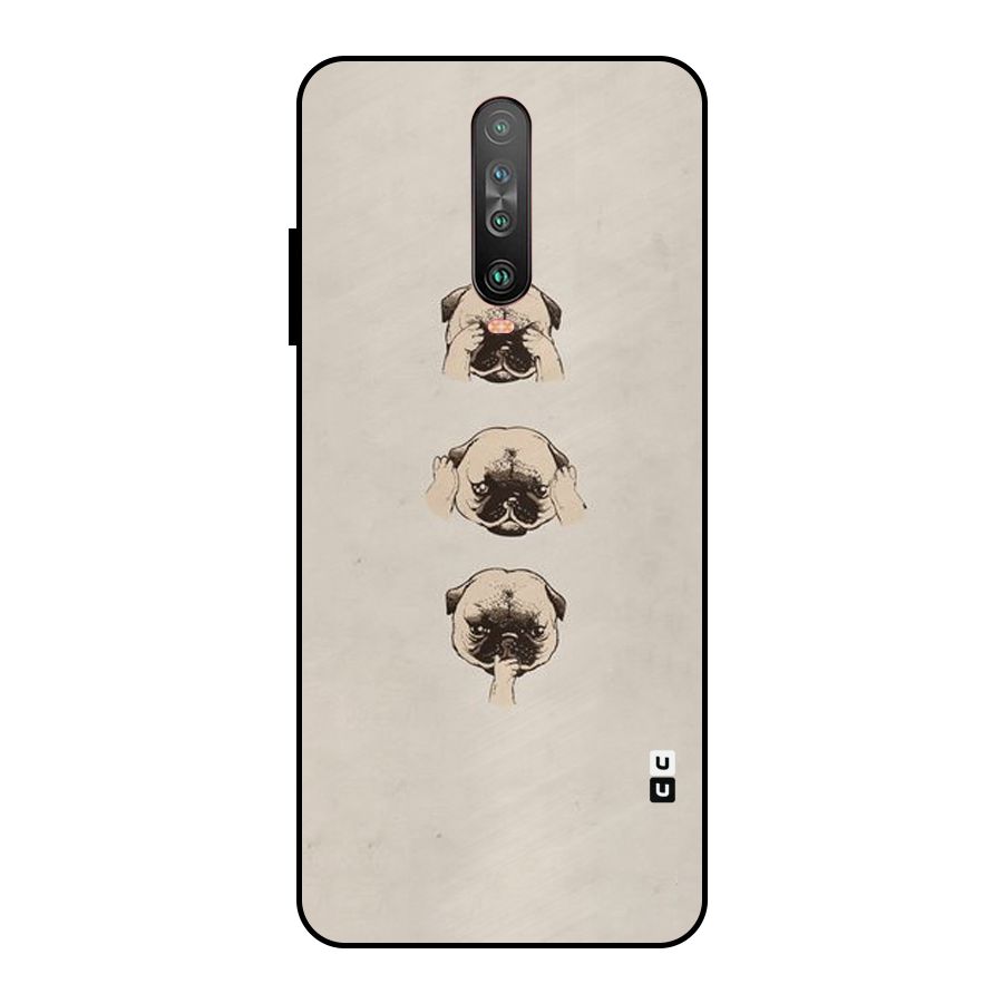 Doggo Moods Metal Back Case for Poco X2