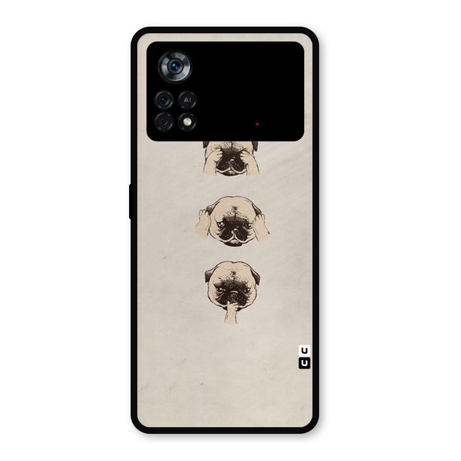 Doggo Moods Metal Back Case for Poco X4 Pro 5G