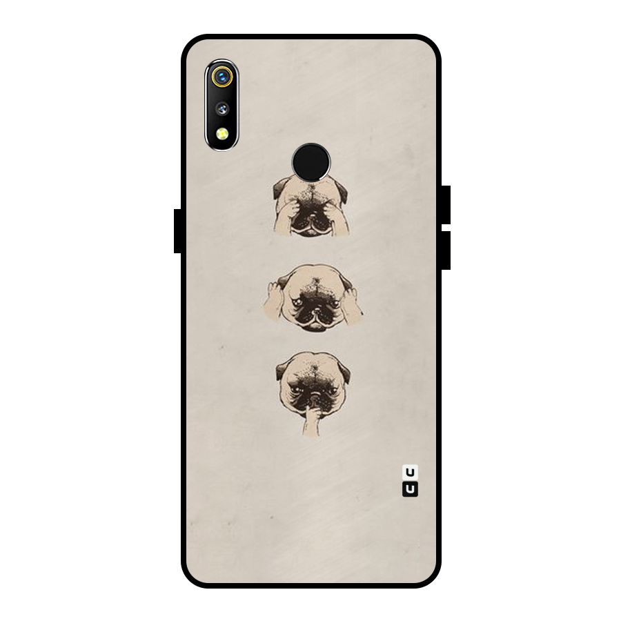 Doggo Moods Metal Back Case for Realme 3