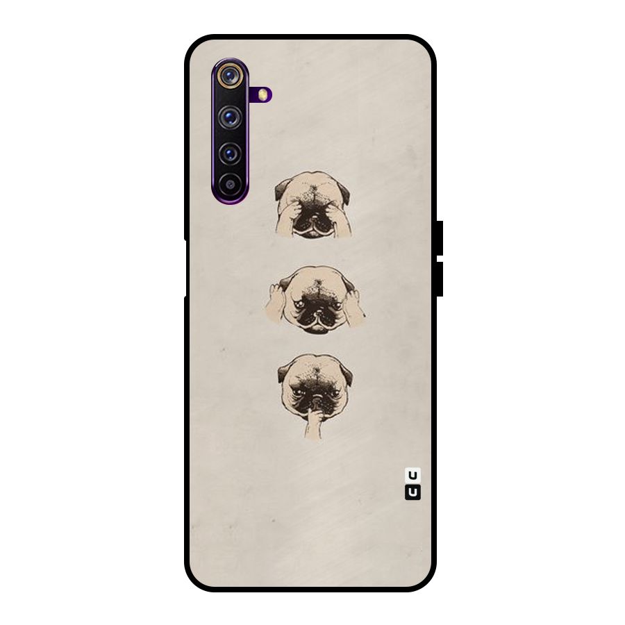 Doggo Moods Metal Back Case for Realme 6 Pro